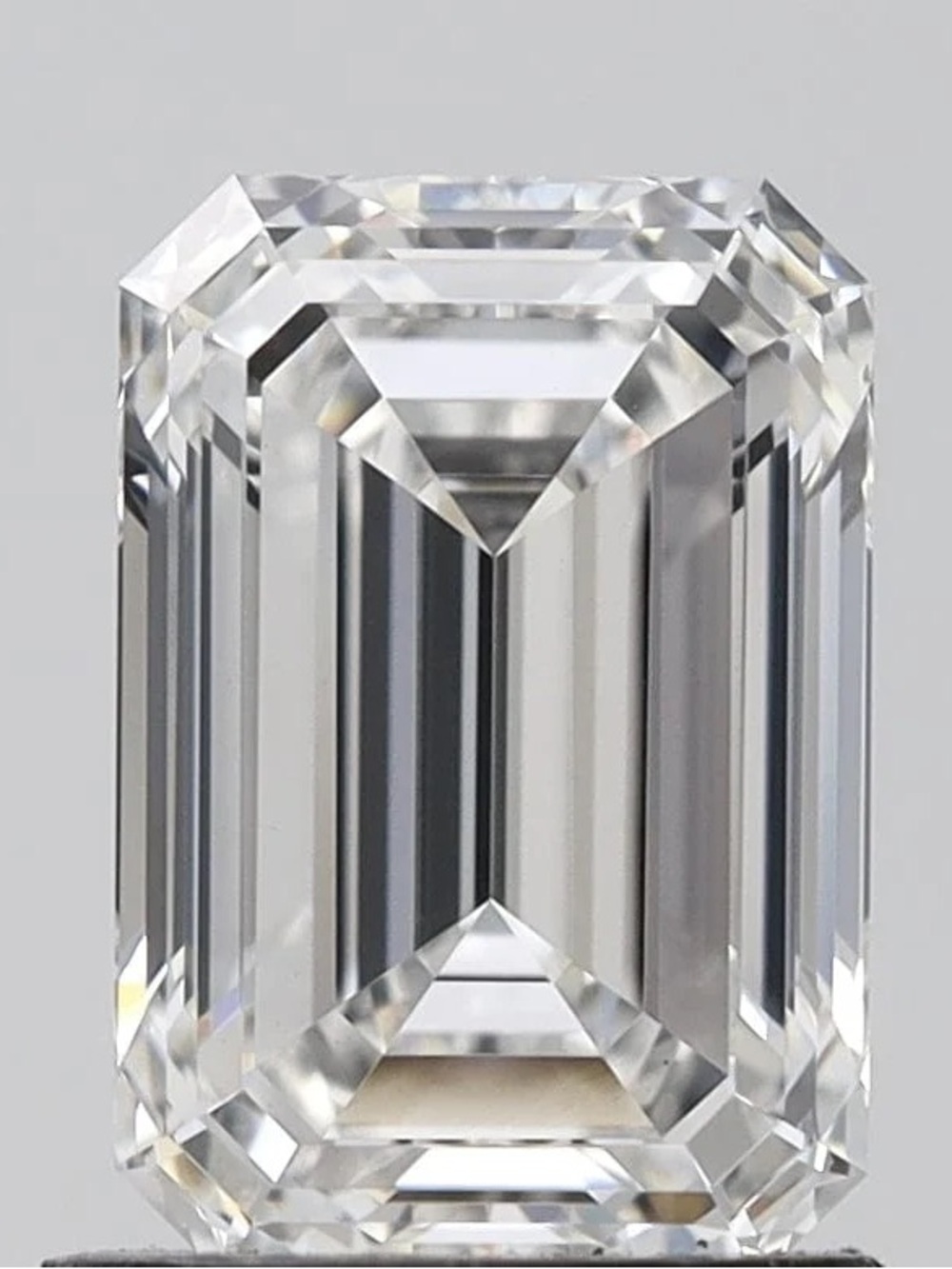 2.06 Carat Emerald Cut Lab Grown Diamond IGI Certified